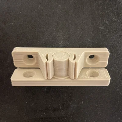 Giá đỡ bản lề xoay 3D cho mành che nắng ngoài trời DIY