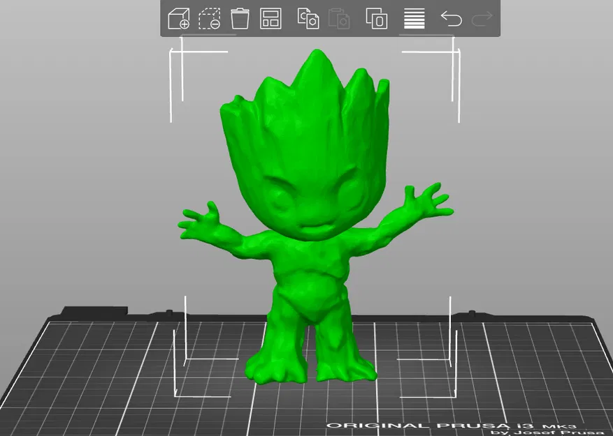 Mô hình Baby Groot Minix in 3D dễ thương cho mọi không gian - Image 2