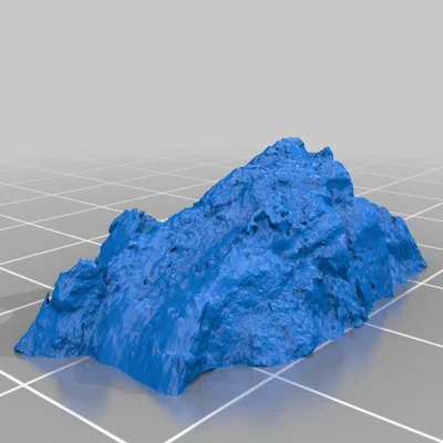 Mô hình tảng đá Kitzbühel quét 3D