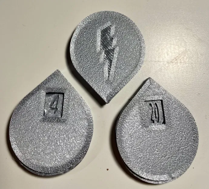 Bộ đếm Wound tracker 1-20 cho board game - Image 1