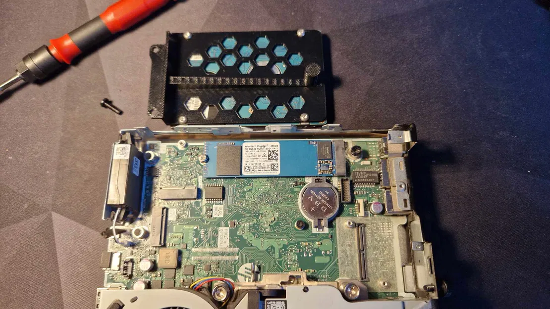 Khung gắn ổ cứng 2.5 inch cho HP EliteDesk 600 800 G6 Mini - Image 3