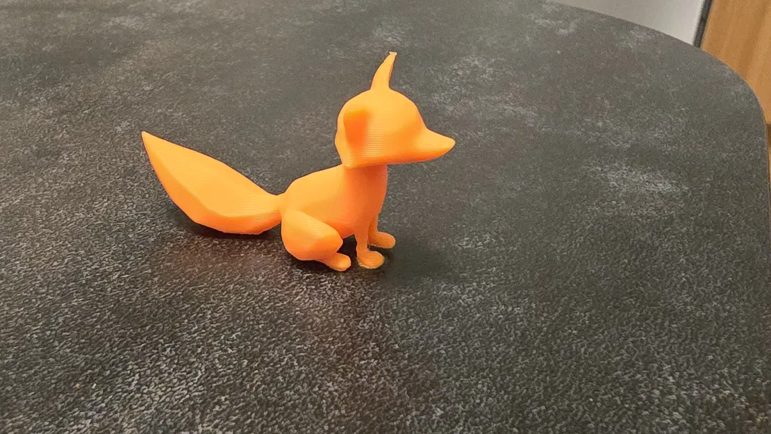 Mô hình Little Fox (Chú Cáo Nhỏ) - Dạng Low-poly - Image 4