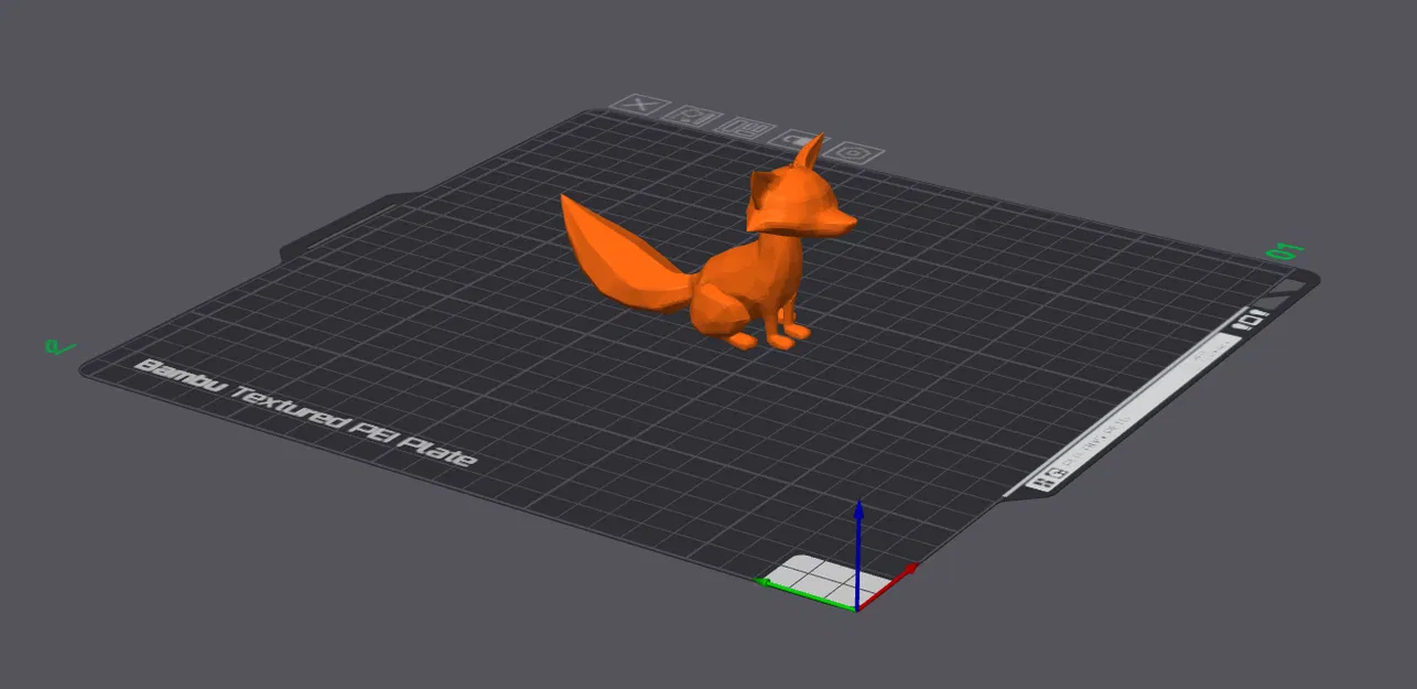 Mô hình Little Fox (Chú Cáo Nhỏ) - Dạng Low-poly - Image 5