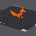 Mô hình Little Fox (Chú Cáo Nhỏ) - Dạng Low-poly - Thumbnail 5