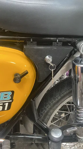 Hộp đựng dụng cụ 3D cho xe Simson S51 (Werkzeugkasten) - Image 2