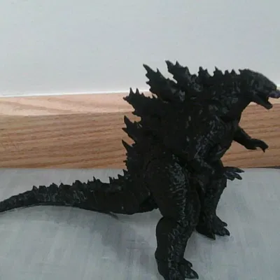 Mô hình Godzilla 3D ấn tượng – File in 3D chất lượng cho fan hâm mộ