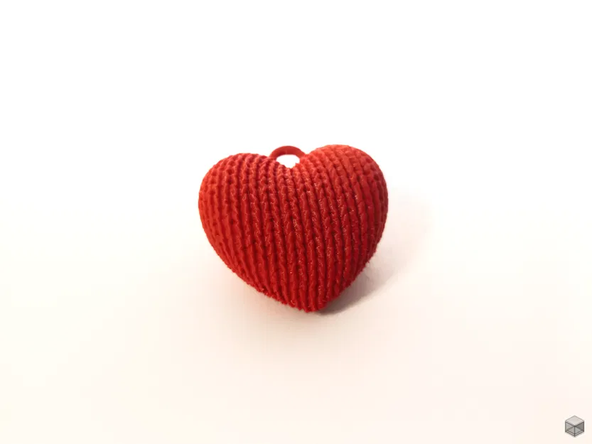 Bộ sưu tập trái tim 3D: Móc khóa xinh xắn - Image 2