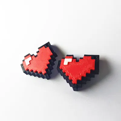 Móc khóa Trái tim Minecraft