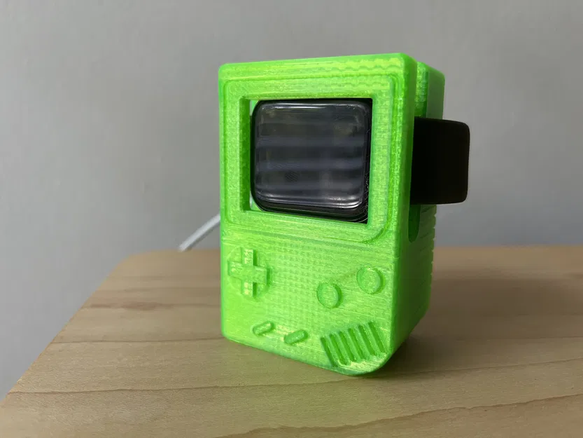 Đế sạc Apple Watch hình máy chơi game Gameboy cổ điển độc đáo - Image 4