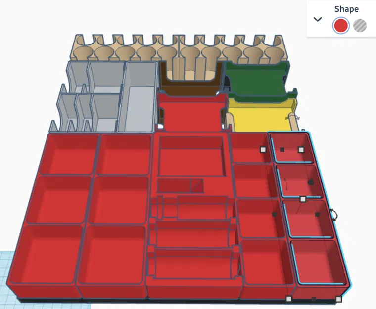 Bộ khay đựng (Insert) cho Mosaic: A Story Of Civilization - Phiên bản Colossus - Image 4