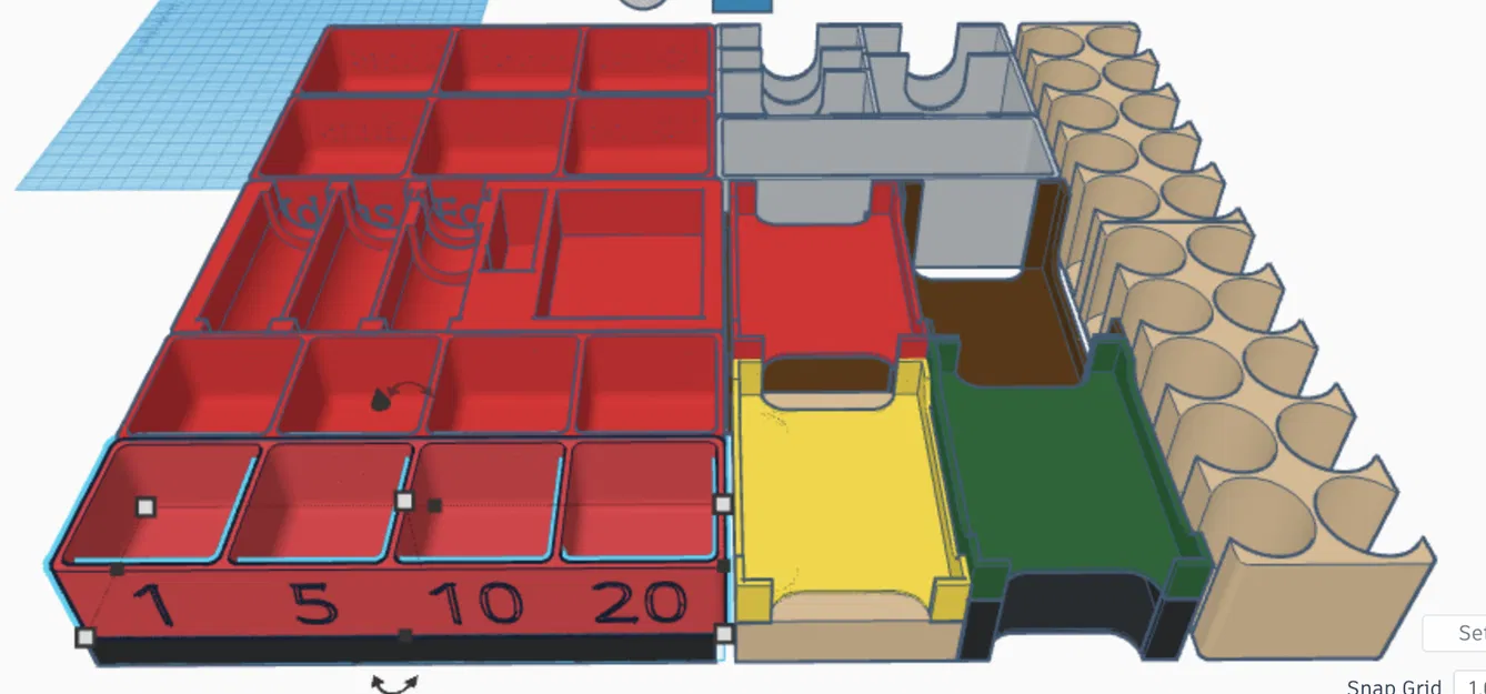 Bộ khay đựng (Insert) cho Mosaic: A Story Of Civilization - Phiên bản Colossus - Image 5