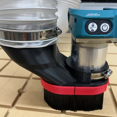 Chụp hút bụi 65mm với cổng hút 4 inch (65mm Dust Shoe with 4in Dust Port)