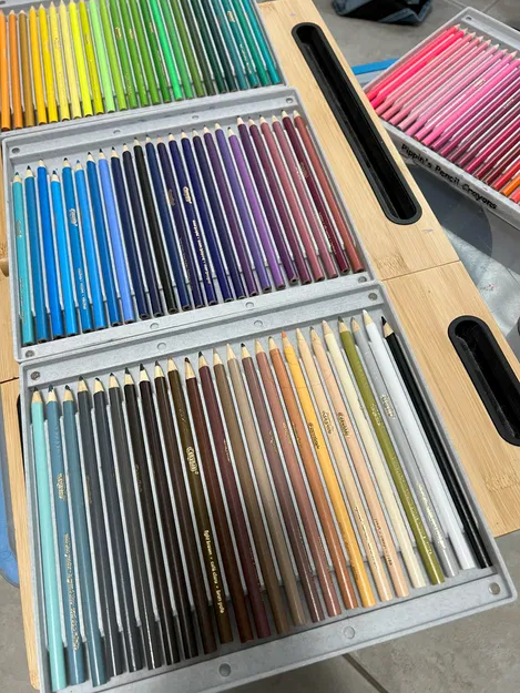 Khay Đựng Bút Chì Màu Gridfinity - Image 1