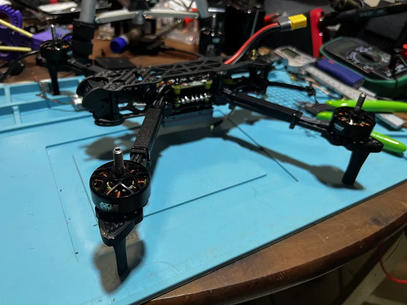 Bộ Chân Đáp & Bảo Vệ Motor "Stiletto" Cho GEPRC Mark 4 - Image 5