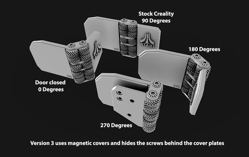 Nâng cấp bản lề 270 độ (V3) cho máy in 3D Creality dòng K1 - Image 7