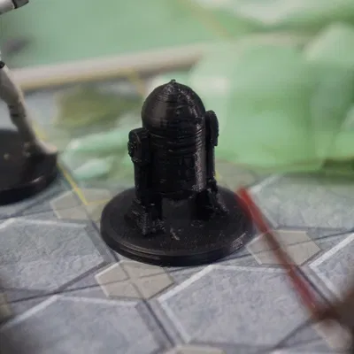 Mô hình in 3D R2-D2 Droid cho Star Wars Miniatures