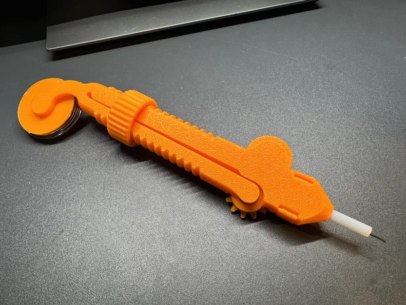 Dụng cụ cấp dây thiếc hàn (Solder Scroll) tích hợp ống dẫn PTFE - Image 1