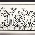 Mô hình Dancing Figures của Keith Haring (2 màu) - Thumbnail 1