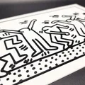 Mô hình Dancing Figures của Keith Haring (2 màu) - Thumbnail 2