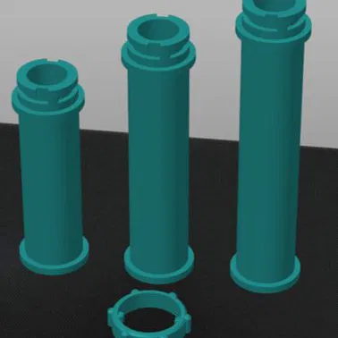 Giá đỡ cuộn nhựa Ender 3 / Ender 5 (bản dài hơn) kèm đai ốc