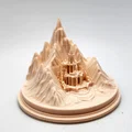 Mô hình Pháo đài Vương quốc Núi - Không cần hỗ trợ (No Supports) - Thumbnail 1