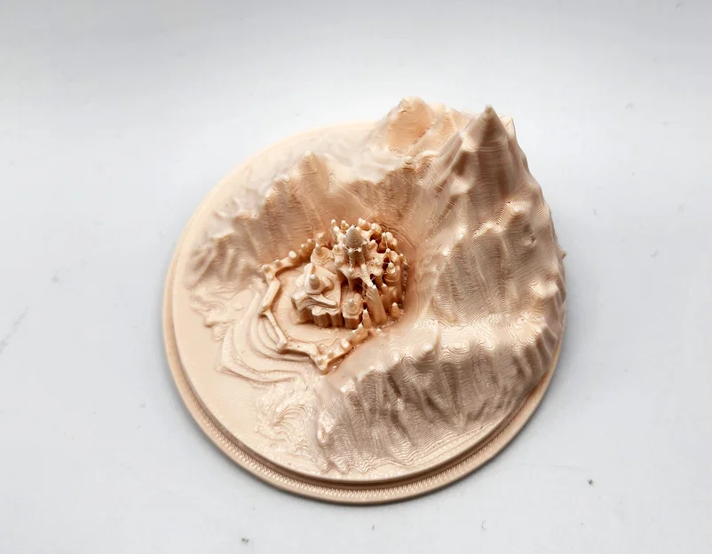 Mô hình Pháo đài Vương quốc Núi - Không cần hỗ trợ (No Supports) - Image 2