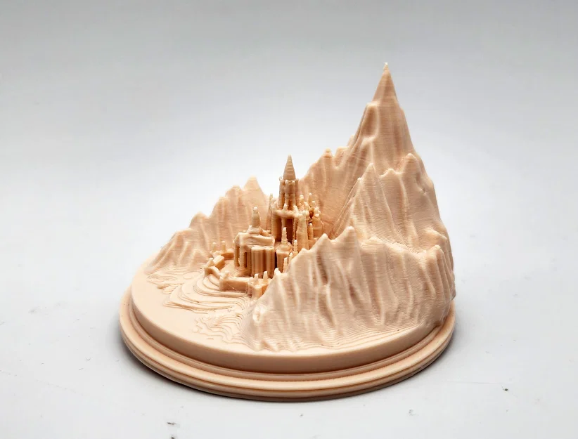 Mô hình Pháo đài Vương quốc Núi - Không cần hỗ trợ (No Supports) - Image 3