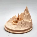 Mô hình Pháo đài Vương quốc Núi - Không cần hỗ trợ (No Supports) - Thumbnail 3
