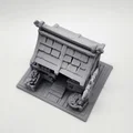 Mô hình sạp hàng chợ thời trung cổ (Medieval Market Stall Miniature) - Thumbnail 2