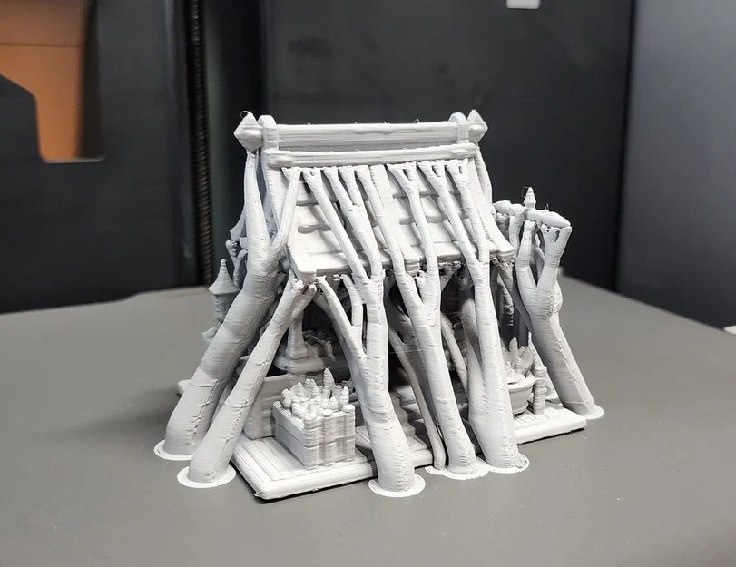 Mô hình sạp hàng chợ thời trung cổ (Medieval Market Stall Miniature) - Image 4