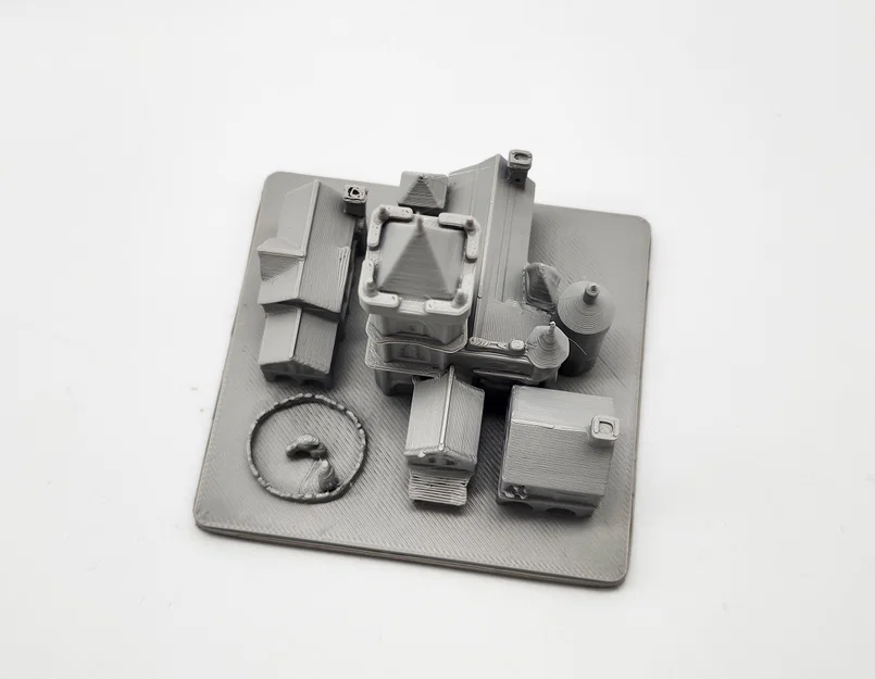 Mô hình quảng trường thị trấn 3D cho DND (No Support) - Image 2