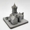Mô hình quảng trường thị trấn 3D cho DND (No Support) - Thumbnail 3