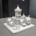 Mô hình quảng trường thị trấn 3D cho DND (No Support) - Thumbnail 4