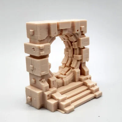 Mô hình Cổng Blocky Miniature