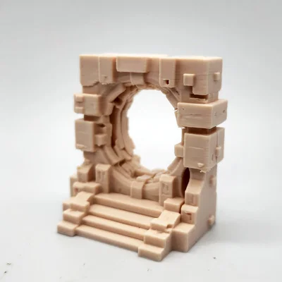 Mô hình Cổng Blocky Miniature