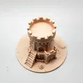 Mô hình tháp canh pháo đài mini (Parapet Miniature) cho bàn cờ RPG - Thumbnail 2