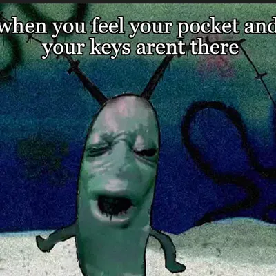 Móc khóa meme Plankton 'bị nguyền'