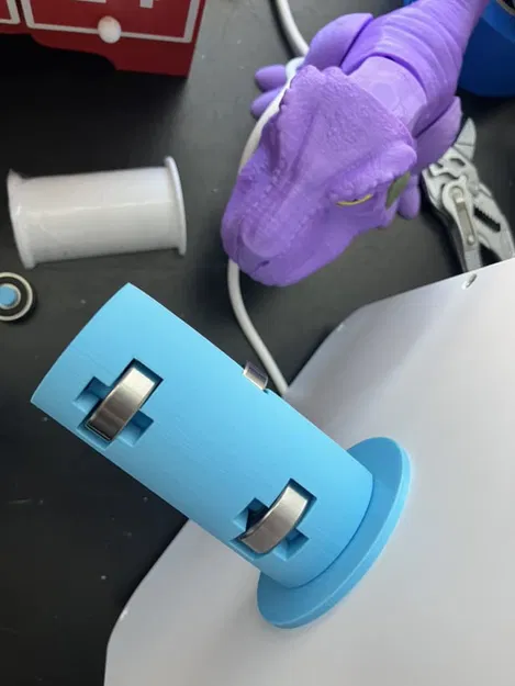 Giá đỡ cuộn nhựa 1kg cho Toybox Alpha 2 & 3 (Hỗ trợ vòng bi 608 hoặc không cần vòng bi) - Image 3