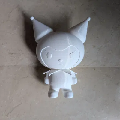 Mô hình Kuromi từ Hello Kitty đáng yêu - Tải file in 3D miễn phí