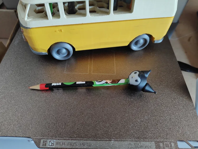 Mô hình đầu Kuromi gắn bút chì xinh xắn - Image 1