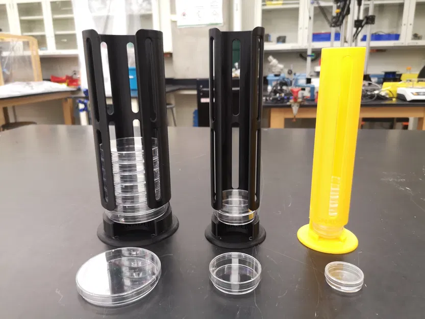 Bộ giá đỡ và lấy đĩa Petri (Petri dish dispensers) - Image 1