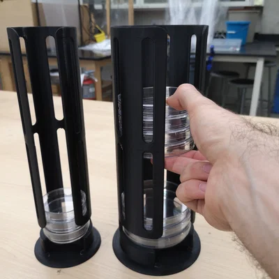 Bộ giá đỡ và lấy đĩa Petri (Petri dish dispensers)