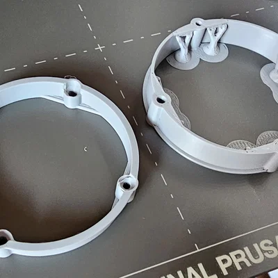 Vòng đệm bù lớp trát 60mm (Putzausgleichsringe) cho đế âm tường