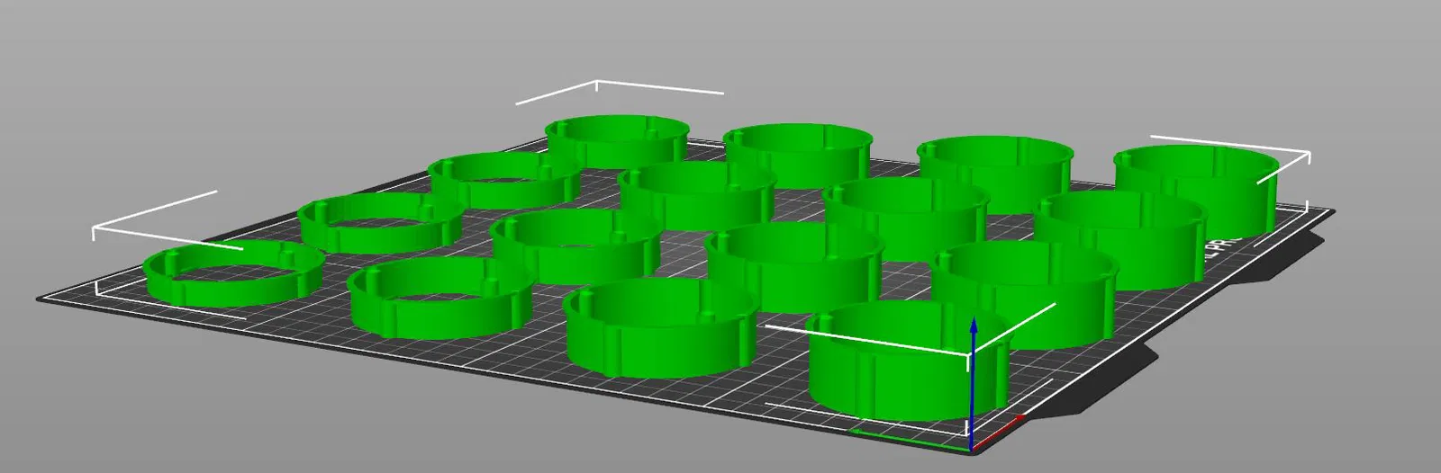 Vòng đệm bù lớp trát 60mm (Putzausgleichsringe) cho đế âm tường - Image 3