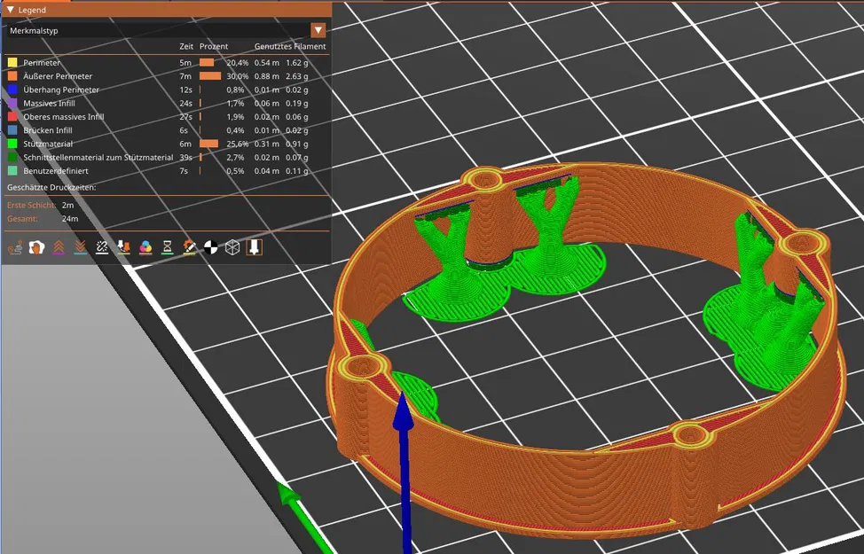Vòng đệm bù lớp trát 60mm (Putzausgleichsringe) cho đế âm tường - Image 4