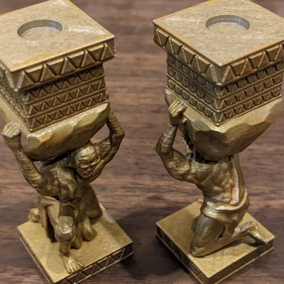 Cột trang trí Atlas