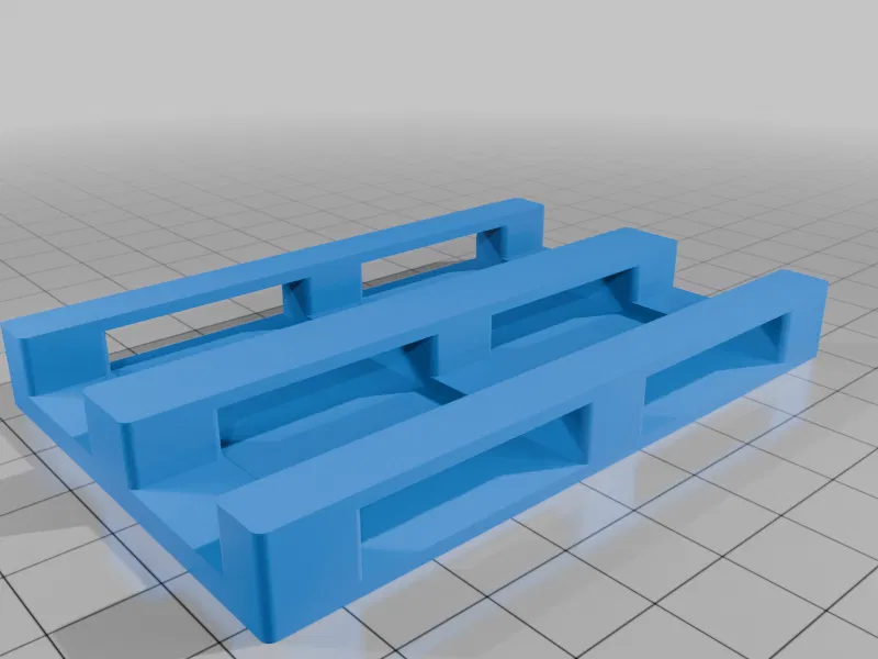 Thùng kim loại mô hình 1/14 cho xe tải RC - Thiết kế in 3D không support - Image 3