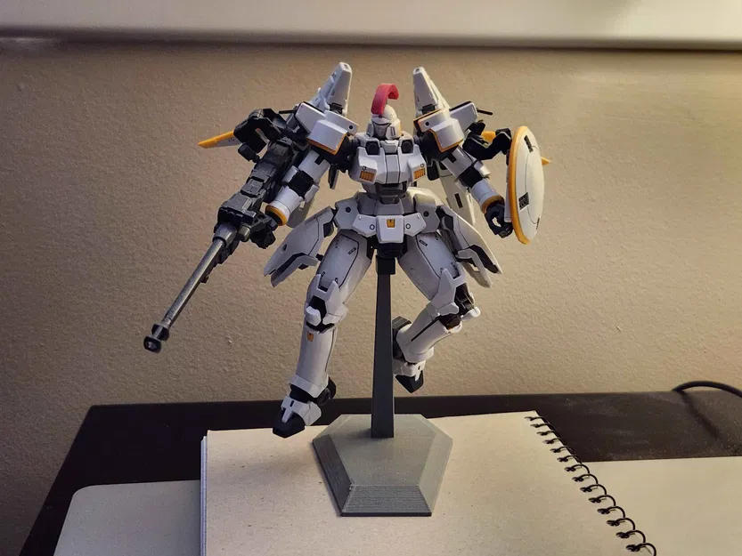 Đế Trưng Bày Mô Hình Gundam 1/144 (HG/RG Stand) - File In 3D Tối Giản - Image 1