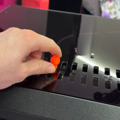 Tay cầm điều chỉnh khe thông gió tiện lợi cho Prusa Core One