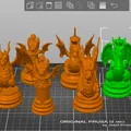 Bộ cờ vua Minix Dragon Chess - Mô hình in 3D độc đáo và đầy sáng tạo - Thumbnail 2